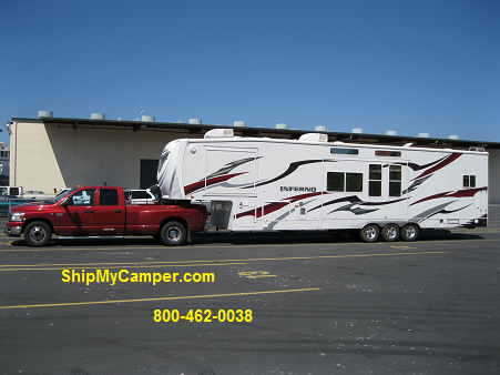Fifth wheel transport